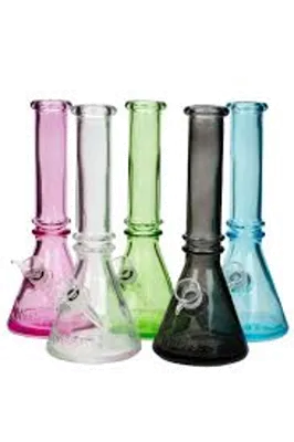 Product image of Blueberry Bong, 10" Double Ring Beaker