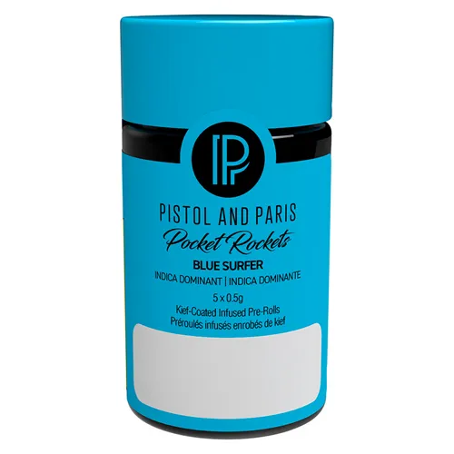 Blue Surfer Pocket Rockets Infused - Pistol and Paris - Infused Joints