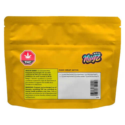 Hash Wrap Sativa - Nugz - Infused Joints