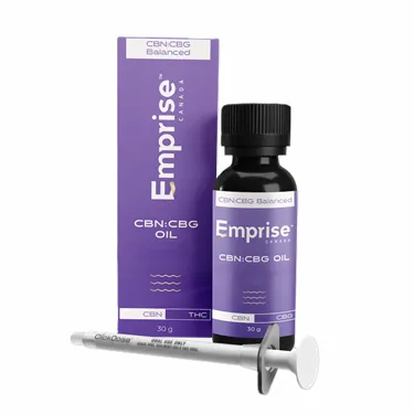 Product image of Balance 450 CBN + 450 CBG Oil - Emprise - Ingestible Oils