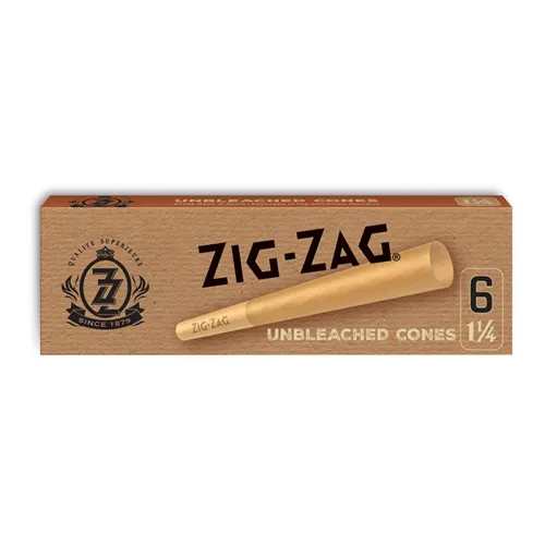 Product image of Zig-Zag, Unbleached Cones