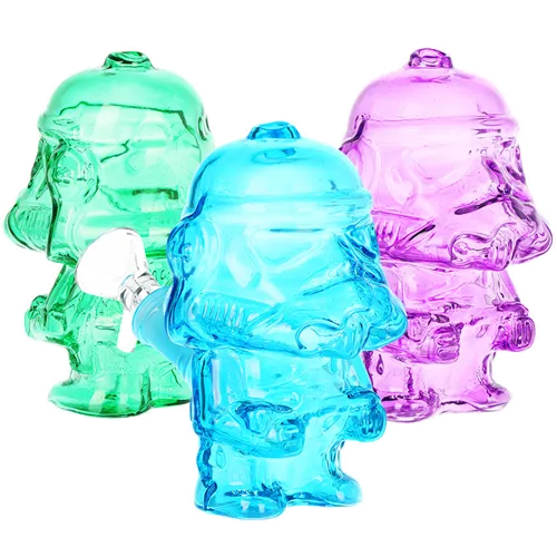 Product image of 4.5" Smoke Trooper Glass Bubbler