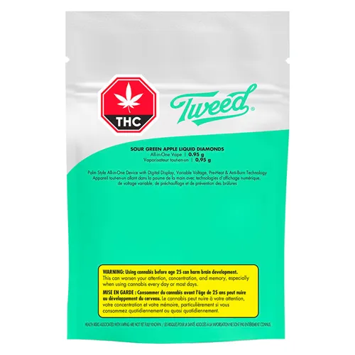 Sour Green Apple AIO - Tweed - Disposables