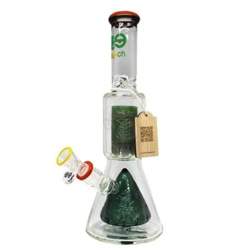 Product image of Cheech, Dual Perk Beaker In Beaker Glass Bong
