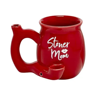 Product image of Roast & Toast, Stoner Mom Ceramic Mug w/ Pipe