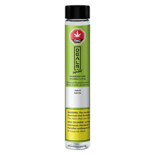Raspberry Lime Paloma - Dealr Infused - Infused Joints