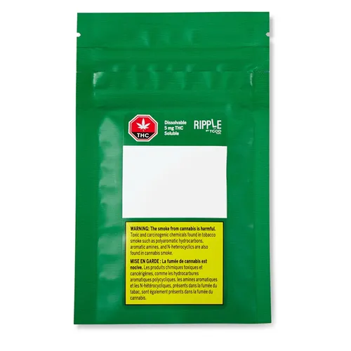 Dissolvable THC Powder -  Ripple by TGOD -  Dry Mix
