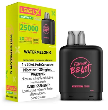 Product image of Watermelon G - Flavour Beast x Level X G2 Boost - Pod