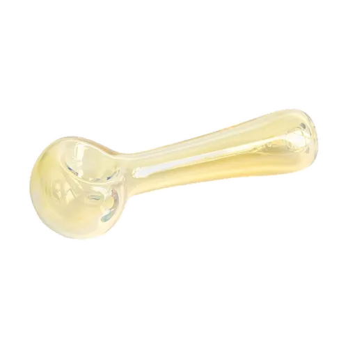 Red Eye Glass, 4.5" Solid Colour Spoon Hand Pipe