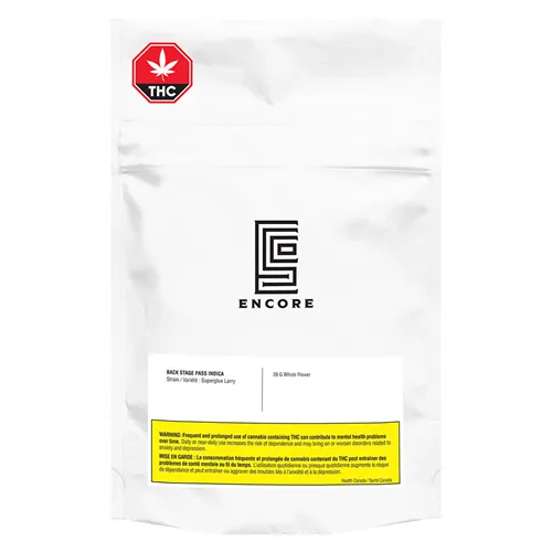 Back Stage Pass Indica - Encore - Dried Flower