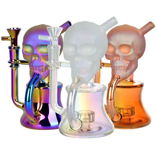 Product image of Solemn Skull Electroplated Glass Recycler