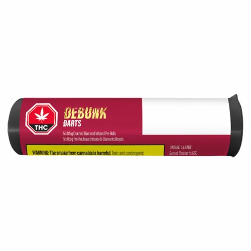 Lemon Cherry GLTO Diamond Infused - Debunk - Infused Joints