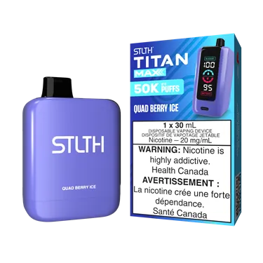 Product image of Quad Berry Ice - STLTH Titan Max - Disposable