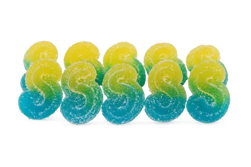 Fully Blasted Blue Raspberry Lemonade Live Resin Sativa - Sourz By Spinach - Gummies