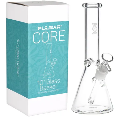 Pulsar, CORE Beaker Glass Water Pipe, 10" / 14mm