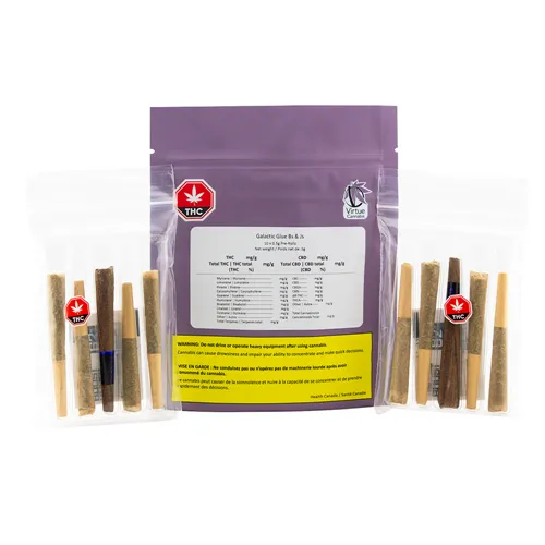 Galactic Glue B's and J's - Virtue Cannabis - Joints