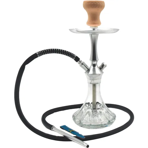 Product image of 17" Aluminum Glass Single Hose Hookah