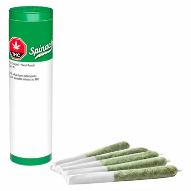 Fully Charged Peach Punch Infused - Spinach - Infused Joints