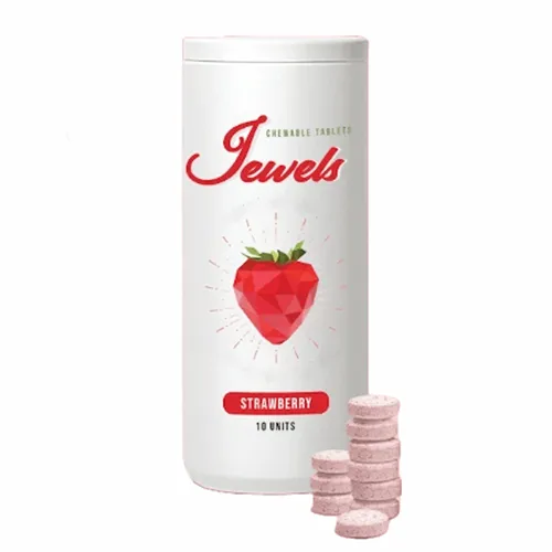 Strawberry THC Tabs - Jewels - Mints