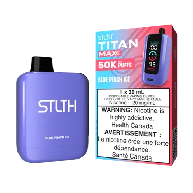 Product image of Blue Peach Ice - STLTH Titan Max - Disposable