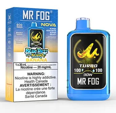 Product image of Blue Razz Steezy Banana - MR FOG x NOVA - Disposable