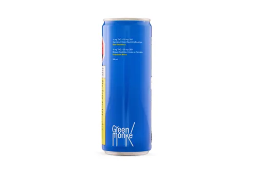 Product image of Blue Raspberry - Green Monke - THC Drinks