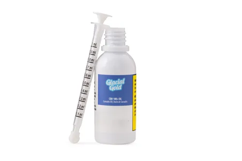 CBD 100+ Oil - Glacial Gold - Ingestible Oils