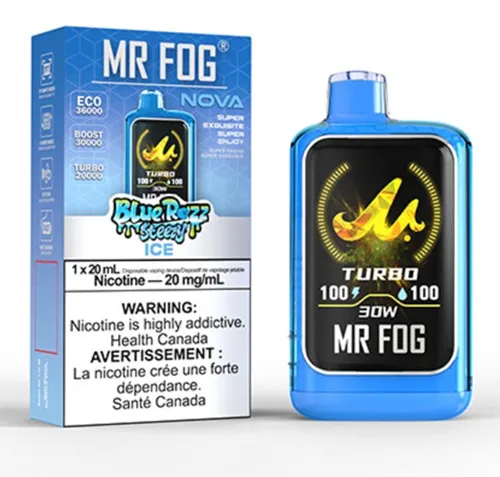 Product image of Blue Razz Steezy Ice - MR FOG x NOVA - Disposable
