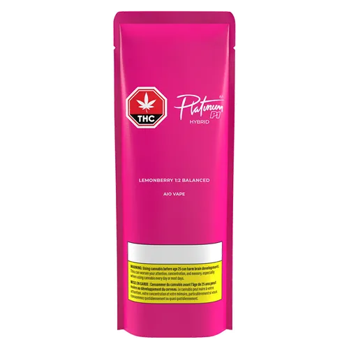 Lemonberry 1:2 Balanced AIO - Platinum - Disposables