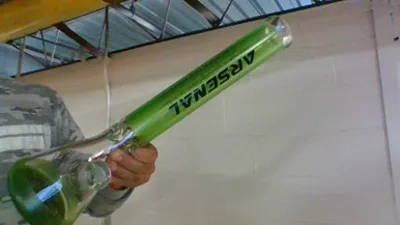 Product image of Arsenal, 18" Glass Bong