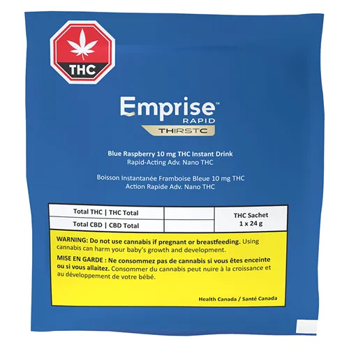 Blue Raspberry THirstC Instant Drink - Emprise Rapid - Coffee, Tea & Dissolvable