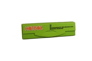 Product image of Hotbox, Unbleached Lime Rolling Papers w/ Tips