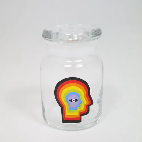 SM 420 Clear Jar - Rainbow Mind