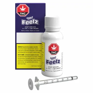 Deep Dreamz THC + CBN Drops - SPINACH FEELZ - Ingestible Oil