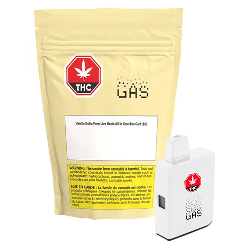 Vanilla Boba Pure Live Resin All in One - GAS - Disposables
