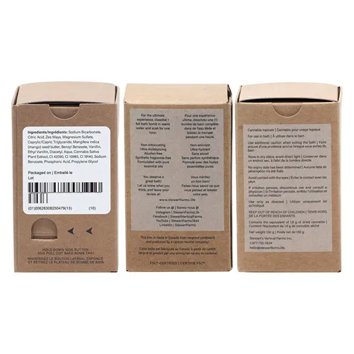 Birthday Bath Bomb - Rebound by Stewart Farms - Infused Bath