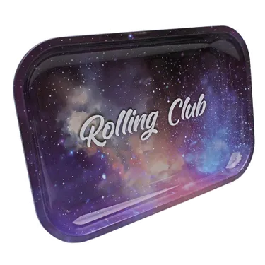 Product image of Rolling Club, Galaxy Metal Rolling Tray