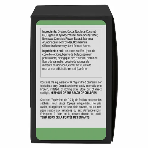 Body Budder 1:1 Balanced Eucalyptus Spearmint & Tea Tree - Spring Hill Cannabis Company - Topical