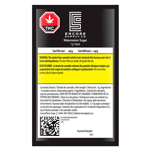 Watermelon Sugar - Encore - 510 Cartridges