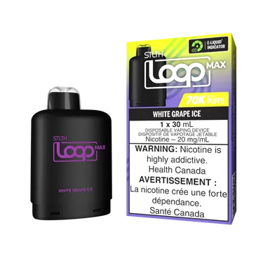 Product image of White Grape Ice - STLTH LOOP MAX - Pod