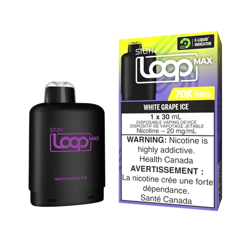 Product image of White Grape Ice - STLTH LOOP MAX - Pod