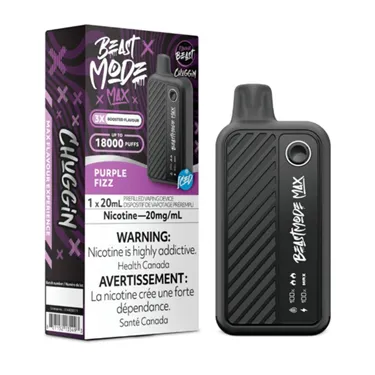 Product image of Chuggin' Purple Fizz - Flavour Beast Mode Max - Disposable