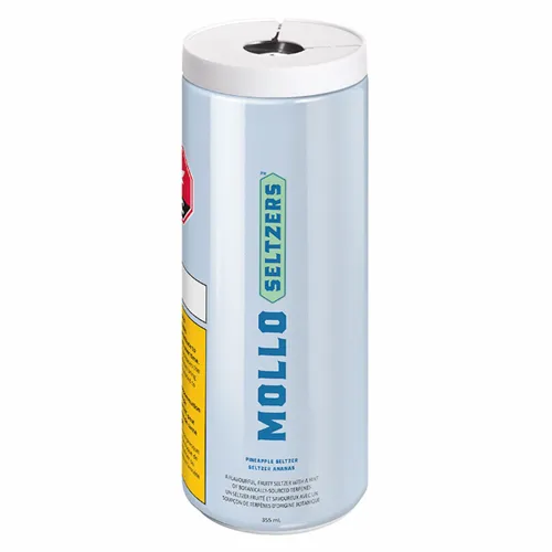 Product image of Pineapple Seltzer - Mollo - THC Drinks