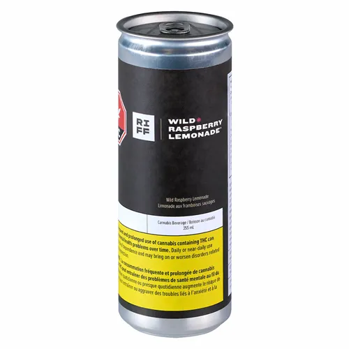 Wild Raspberry Lemonade - RIFF - THC Drinks
