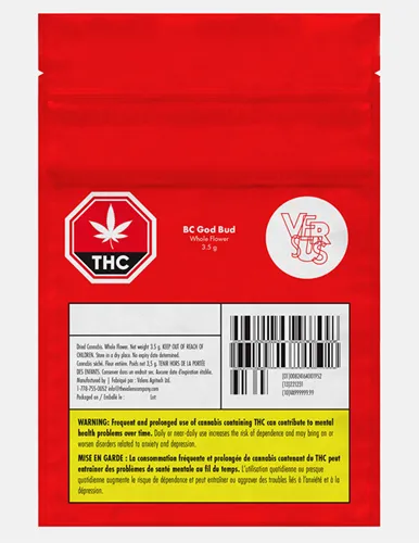 BC God Bud - Versus - Dried Flower
