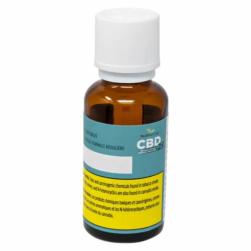 Product image of CBD 25 Regular Formula - Medipharm Labs - Ingestible Oil