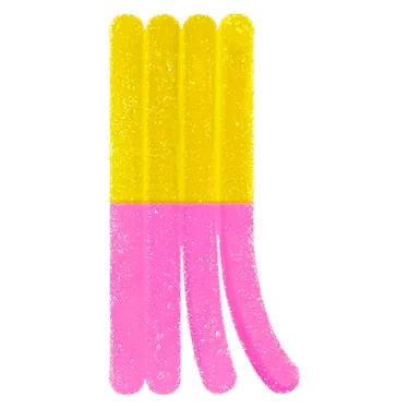 Product image of 100 CBD Pink Lemonade Punch - Olli StikiStix - Gummies
