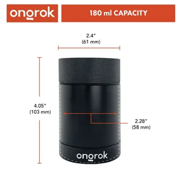 Product image of Ongrok, 180mL Aluminum Storage Jar