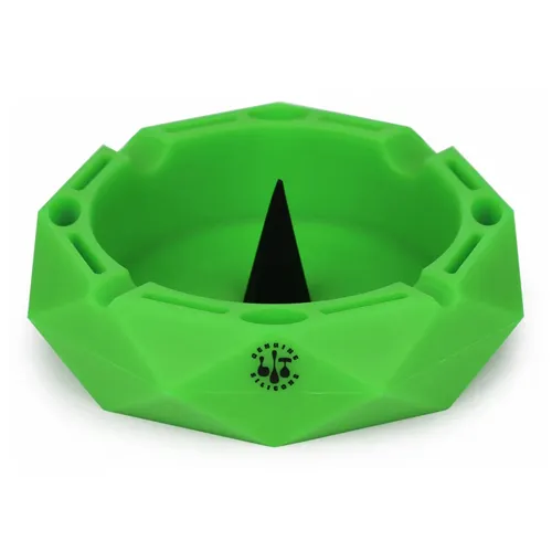 Product image of LIT Silicone, 5" Round Ashtray w/ Debowler