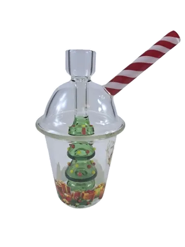 Product image of Puslar, 6.5" Christmas Tree Glass Water Pipe